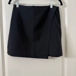 Abercrombie and Fitch Black Crossover Skort